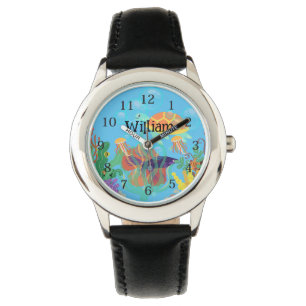 Unterwasseraquatische Lebensräume Armbanduhr