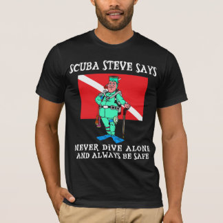 UNTERWASSERATEMGERÄT Steve T-Shirt