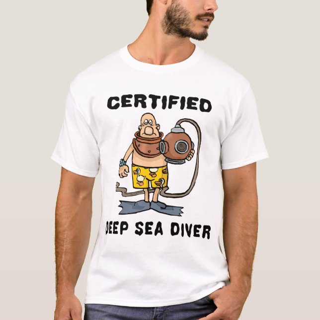 UNTERWASSERATEMGERÄT T - Shirt (Vorderseite)