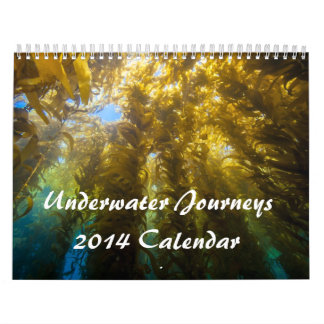 Unterwasserkalender der reise-2014 kalender