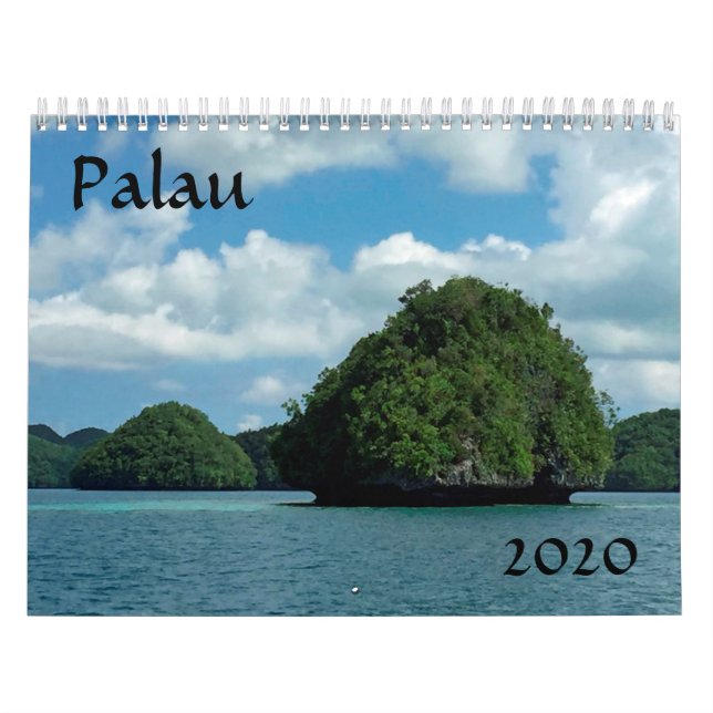 Unterwasserkalender — Palau Kalender (Titelbild)