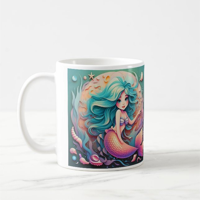 " UNTERWASSERKANALISIERUNG " KAFFEETASSE (Links)