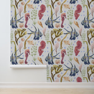 Unterwasserleben Tapete