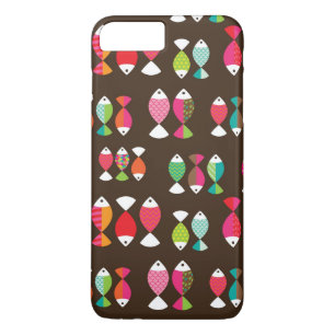 Unterwassermuster 2 der abstrakten retro Fische Case-Mate iPhone Hülle