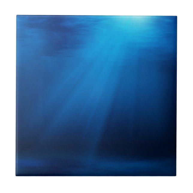 UNTERWASSERsonnenlicht Fliese (Vorderseite)