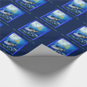 Unterwasserspiel (Meerjungfrau) Geschenkpapier