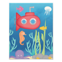 Unterwasserwelt Fotodruck