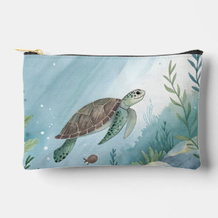 Unterwasserwelt mit Schildkröte Zubehörtasche