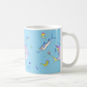 Unterwasserwelt-Tasse Kaffeetasse