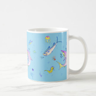 Unterwasserwelt-Tasse Kaffeetasse