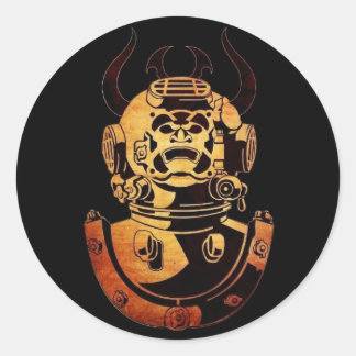 Unterwater Samurai Stickers