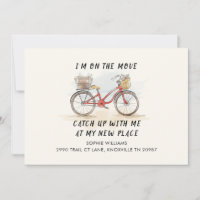 Unterwegs mit Cat Bicycle Neue Adresse bewegen