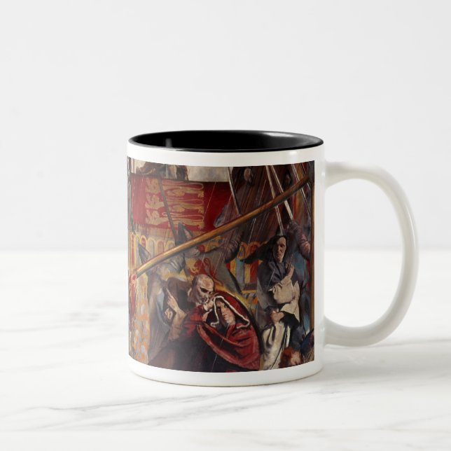 Unterzeichnen der Magna Carta, 1215 Zweifarbige Tasse (Rechts)