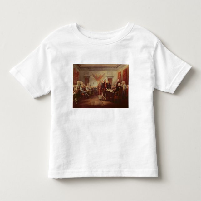 Unterzeichnen der Unabhängigkeitserklärung, 4. Kleinkind T-shirt (Vorderseite)