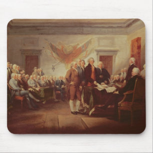 Unterzeichnen der Unabhängigkeitserklärung Mousepad