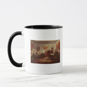 Unterzeichnen der Unabhängigkeitserklärung Tasse