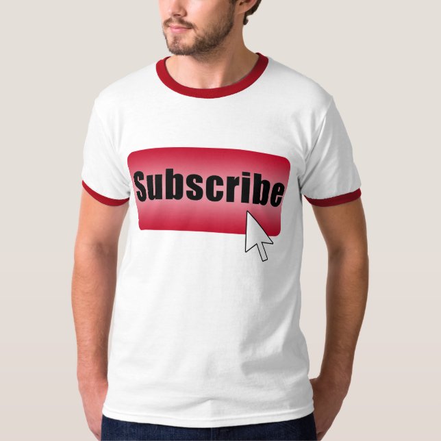 Unterzeichnen Sie Knopf T-Shirt (Vorderseite)