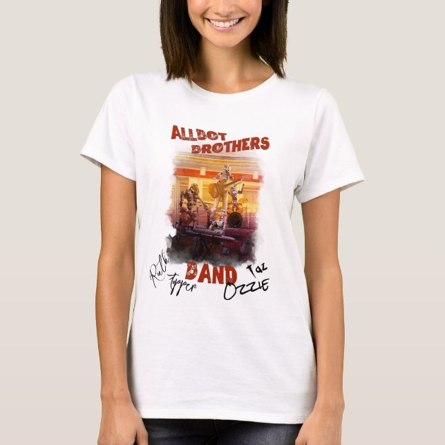 Unterzeichnet Allbot Brothers Band Shirt (Vorderseite)