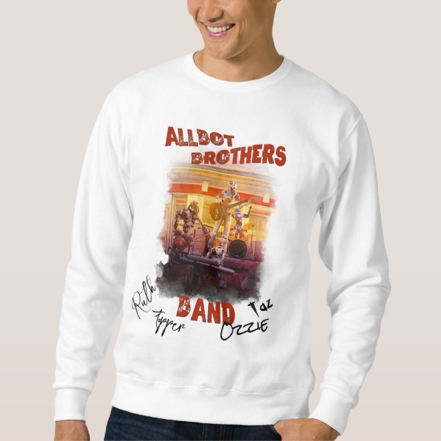 Unterzeichnet Allbot Brothers Band T - Shirt (Vorderseite)