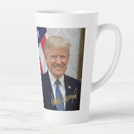 UNTERZEICHNET VON PRÄSIDENT TRUMP-TASSE MILCHTASSE