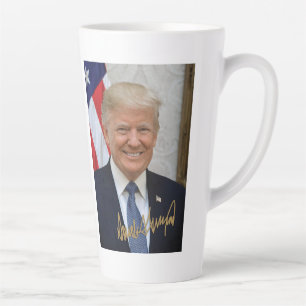 UNTERZEICHNET VON PRÄSIDENT TRUMP-TASSE MILCHTASSE