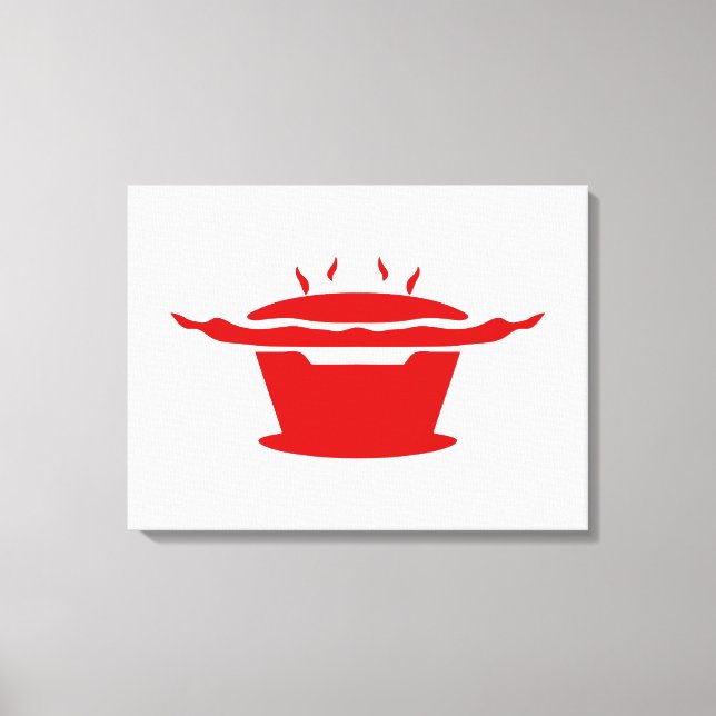 Unterzeichnung der koreanischen GRILLEN (고 기 이) Leinwanddruck (Vorderseite)