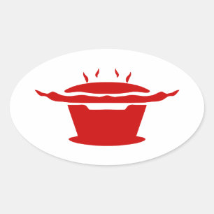 Unterzeichnung der koreanischen GRILLEN (고 기 이) Ovaler Aufkleber