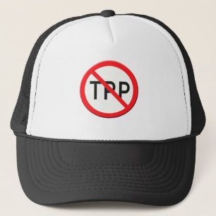 Unterzeichnung des TPP-Transpazifischen Partnersch Truckerkappe