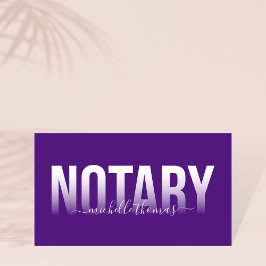 Unterzeichnung von Notar-Agent-Rose Gold-Marmor-Ge Visitenkarte