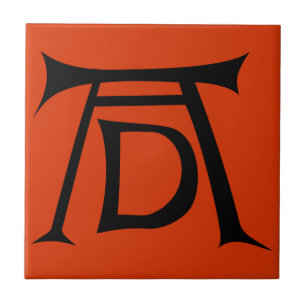 Unterzeichnungs-Monogramm Albrecht Durer Fliese