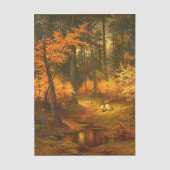 Untitled by Joseph Farquharson Seidenpapier (Vorderseite)