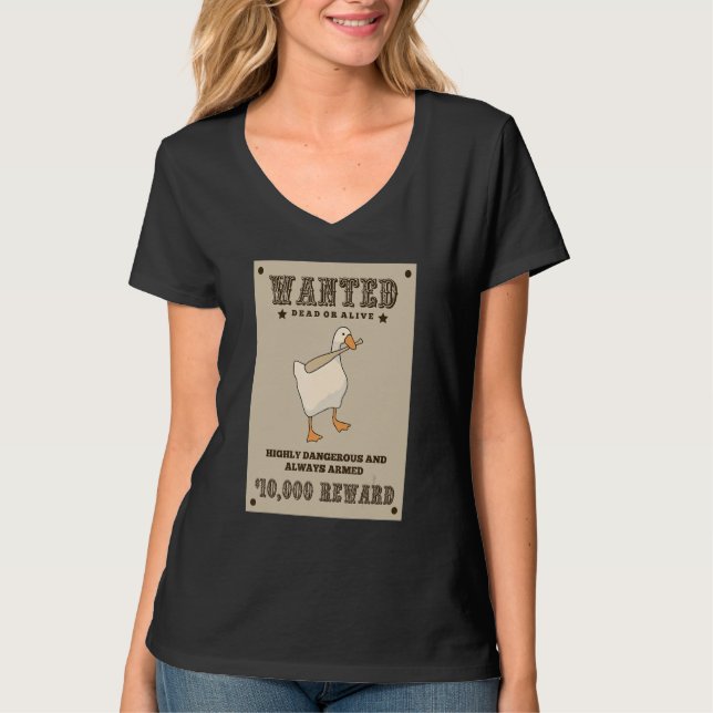 Untitled Goose Game  Gesucht T-Shirt (Vorderseite)