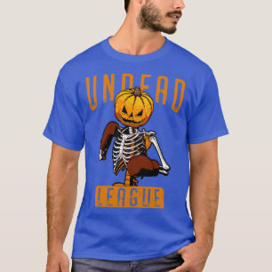 Untot Boxliga Halloween Pumpkin Skele T-Shirt