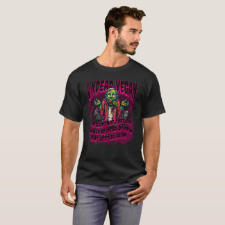 Untot Veganes Zombie Halloween T-Shirt