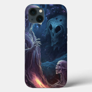Untote Skelettkreaturen Horror Kunst Case-Mate iPhone Hülle