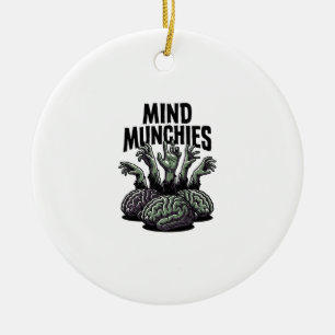 Untoter Hirnschmaus Vintage Zombie Hände Horror Sh Keramik Ornament