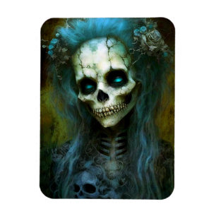 Untoter Skeleton-Horror Magnet