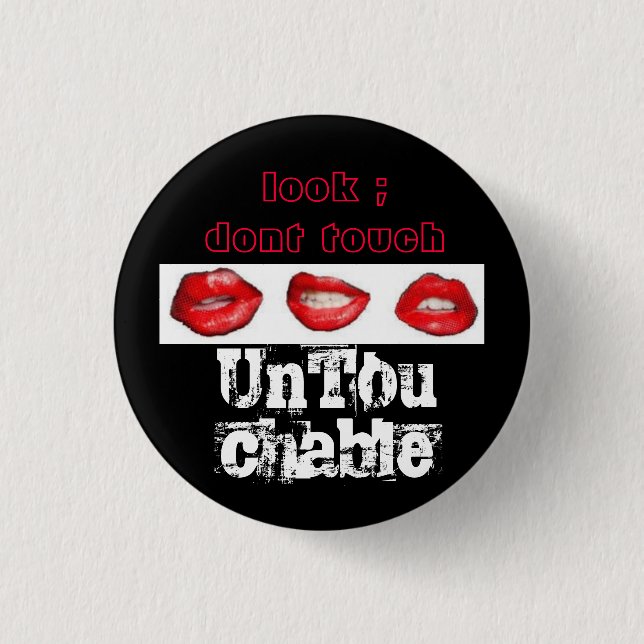 UnTouchable-Button Button (Vorderseite)