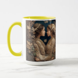 Untrennbare Anleihen: Kunst feiert beste Freunde Tasse