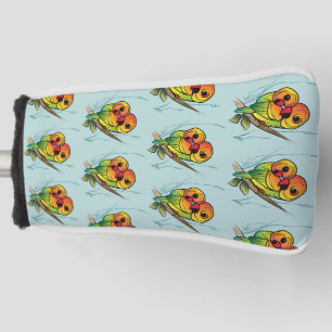 Untrennbare Papageien Golf Headcover