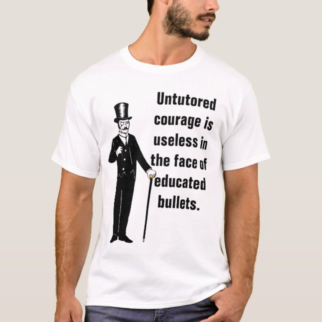 Unüberlegter Herr Gen. George S. Patton T-Shirt (Vorderseite)