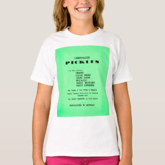 Unübertroffene Pickles Vintage-Werbung T-Shirt