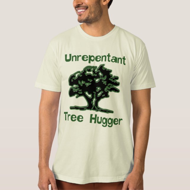 Unumkehrbares Tree Hugger-Shirt T-Shirt (Vorderseite)