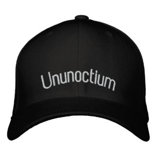 Ununoktium Bestickte Kappe