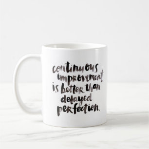 "Ununterbrochene Verbesserungs-… "- klassische Kaffeetasse