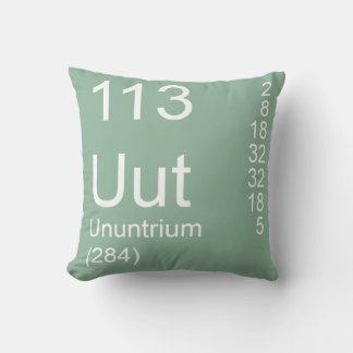Ununtrium Kissen