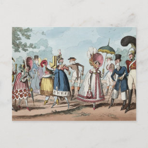 Unusual Fashions Postkarte