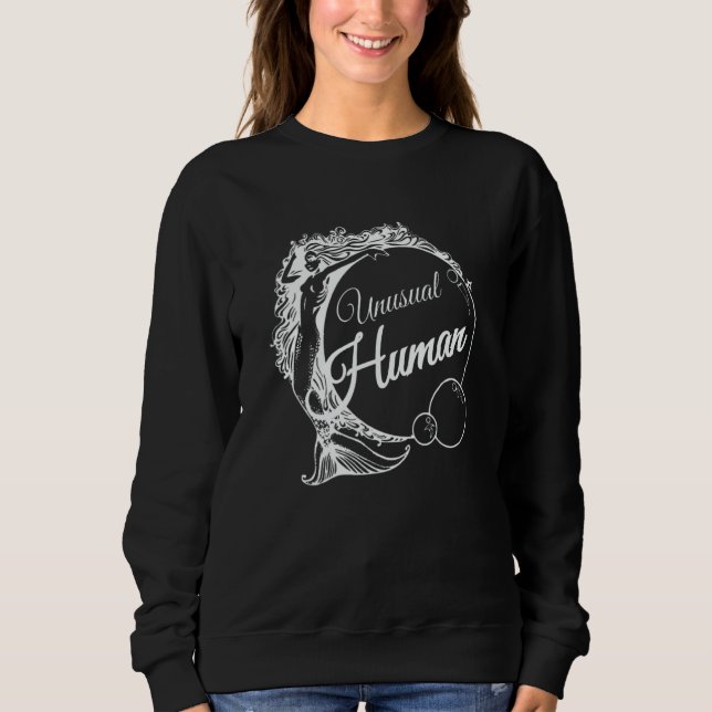 Unusual Human Awkward Different Diverse Personalit Sweatshirt (Vorderseite)