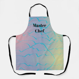 Unusual Trendy Modern Master Chef Schürze