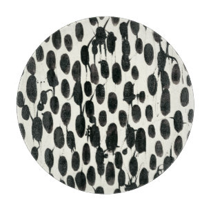 Unveränderliches schwarzes Aquarell I   Schneidebrett